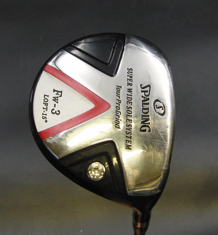 Spalding Tour ProGrind 15° 3 Wood Regular Graphite Shaft Spalding Grip 3 Spalding Tour ProGrind 15° 3 Wood Regular Graphite Shaft Spalding Grip