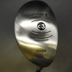 PRGR Zoom C3 19° Hybrid Senior Graphite Shaft Zoom Grip