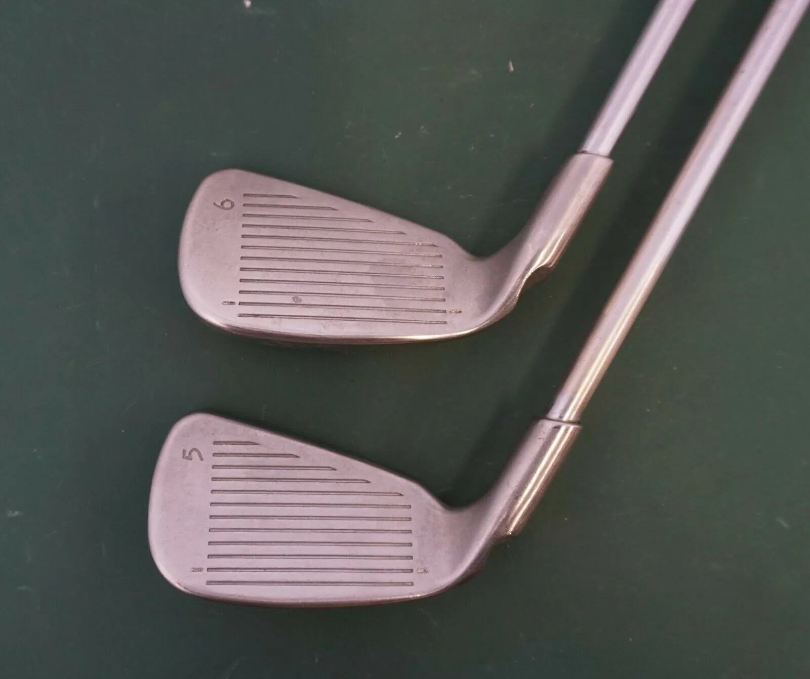 Set Of 2 X Ping I3 O Size Green Dot Irons 5-6 Regular Steel Shaft Ping Grip 5 Set Of 2 X Ping I3 O Size Green Dot Irons 5-6 Regular Steel Shaft Ping Grip - Image 3
