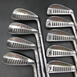 Set Of 9 X Pat Simmons Tiger Shark Irons 3-SW Regular Steel Shafts Avon Grips -Clubs Sales Shop 32 7c5c9cb4 14f4 4be9 aadd 3dede4d7658b