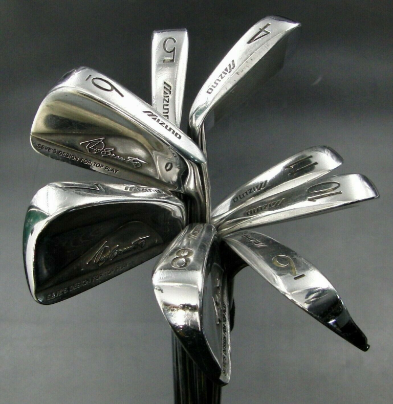 Set Of 8 X Mizuno Seve Ballesteros Irons 4-11 Regular Steel Shafts 8 Set Of 8 X Mizuno Seve Ballesteros Irons 4-11 Regular Steel Shafts - Image 6