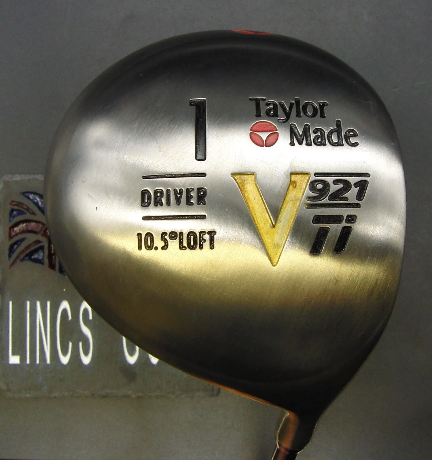 Vintage TaylorMade V921 Ti 10.5° Driver Regular Bubble Graphite Shaft 3 Vintage TaylorMade V921 Ti 10.5° Driver Regular Bubble Graphite Shaft