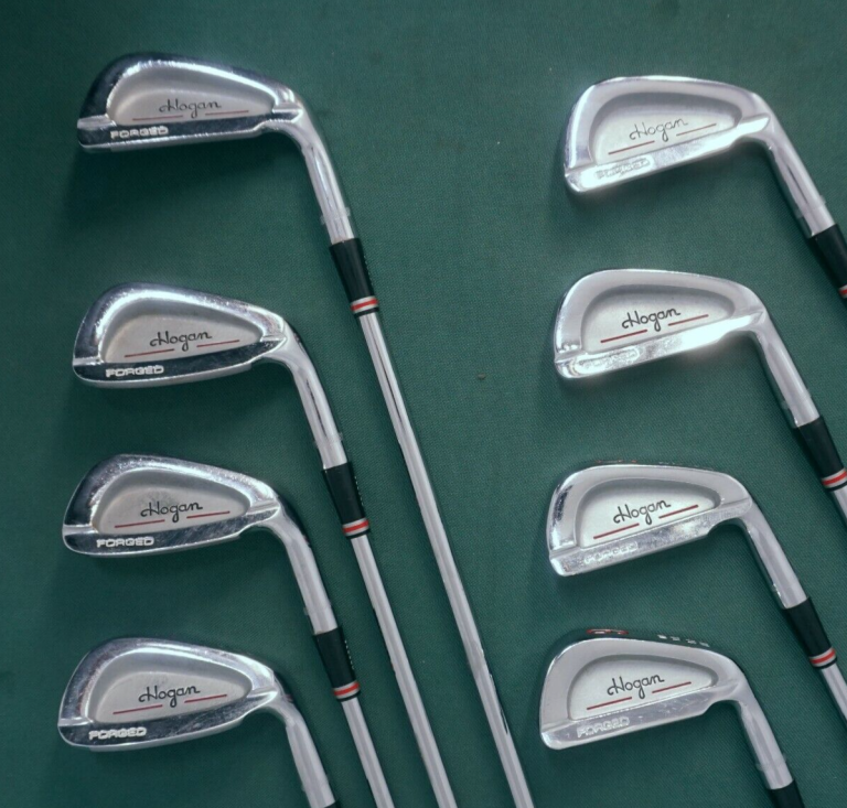 Set 8 X Ben Hogan Edge Forged Irons 3-PW Regular Steel Shafts Mixed Grips 4 Set 8 X Ben Hogan Edge Forged Irons 3-PW Regular Steel Shafts Mixed Grips - Image 2