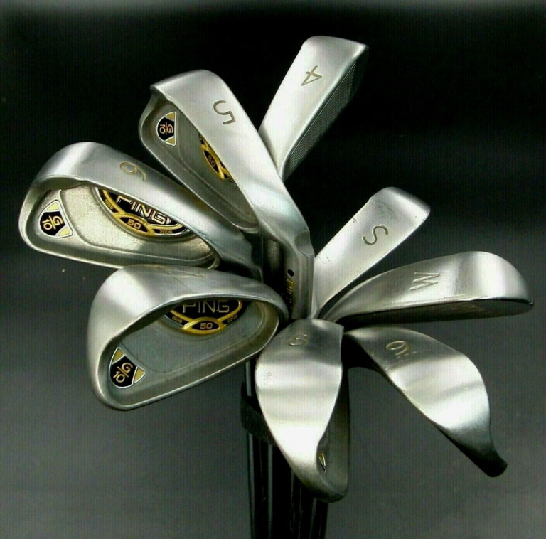 Set Of 8 X Ping G10 50th Anniversary Limited Edition Irons 4-SW Regular Steel 8 Set Of 8 X Ping G10 50th Anniversary Limited Edition Irons 4-SW Regular Steel - Image 6