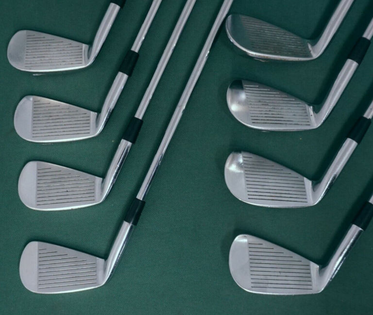 Set Of 8 X Mizuno MP32 GF Forged Irons 3-PW Stiff Steel Shafts Mixed Grips 5 Set Of 8 X Mizuno MP32 GF Forged Irons 3-PW Stiff Steel Shafts Mixed Grips - Image 3