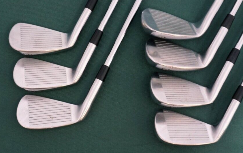 Set Of 7 X Orka RS5 Tour Studio Irons 4-PW Stiff Steel Shafts Mixed Grips 5 Set Of 7 X Orka RS5 Tour Studio Irons 4-PW Stiff Steel Shafts Mixed Grips - Image 3