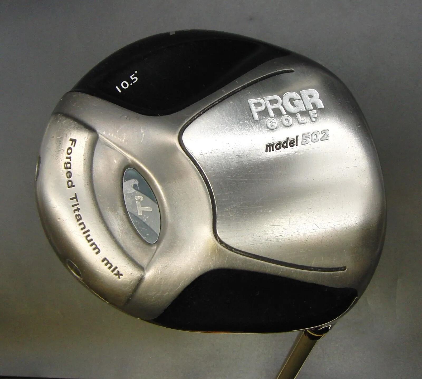 PRGR Model 502 T3 10.5° Driver Stiff Graphite Shaft Beres Grip 3 PRGR Model 502 T3 10.5° Driver Stiff Graphite Shaft Beres Grip