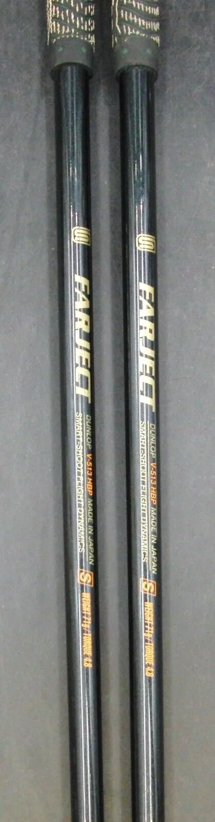 Set Of 2 Dunlop Maxfli HI-BRID 3 & 4 Irons Stiff Graphite Shafts Dunlop Grips 5 Set Of 2 Dunlop Maxfli HI-BRID 3 & 4 Irons Stiff Graphite Shafts Dunlop Grips - Image 3