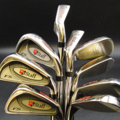 Hardly Used Set Of 9 X Wilson Staff FS Irons 3-SW Regular Steel Shafts