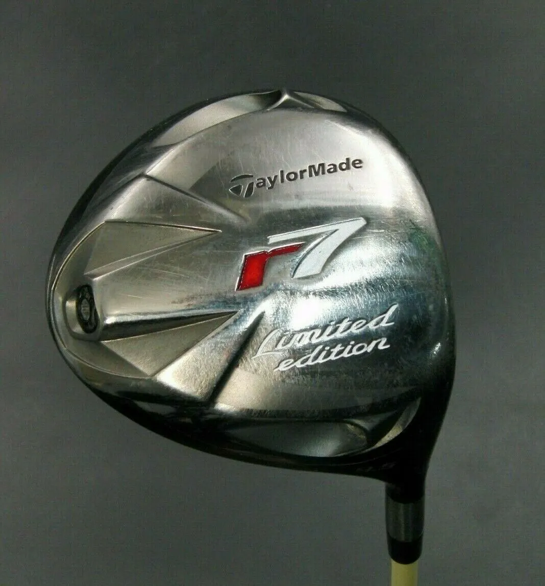 TaylorMade R7 Limited Edition 9.5° Driver Stiff Graphite Shaft TaylorMade Grip 3 TaylorMade R7 Limited Edition 9.5° Driver Stiff Graphite Shaft TaylorMade Grip