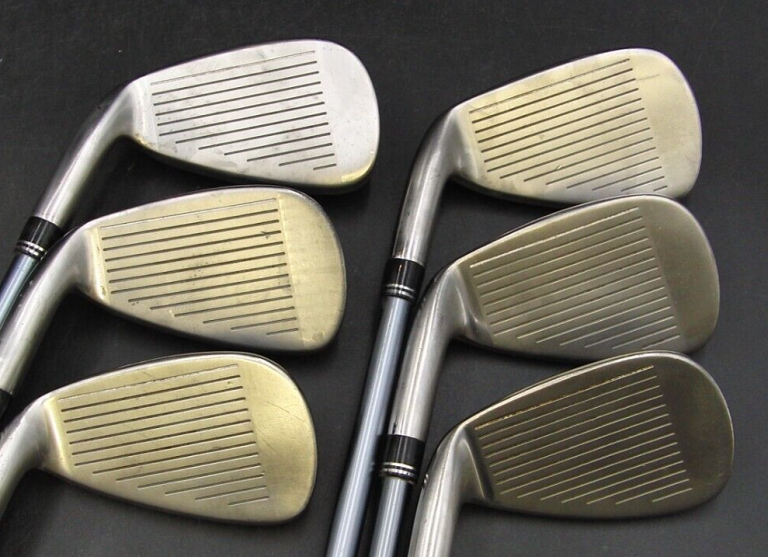 Set Of 6 X TourEdge Geomax 2 Bazooka Irons 5-PW Regular Graphite Shafts 5 Set Of 6 X TourEdge Geomax 2 Bazooka Irons 5-PW Regular Graphite Shafts - Image 3