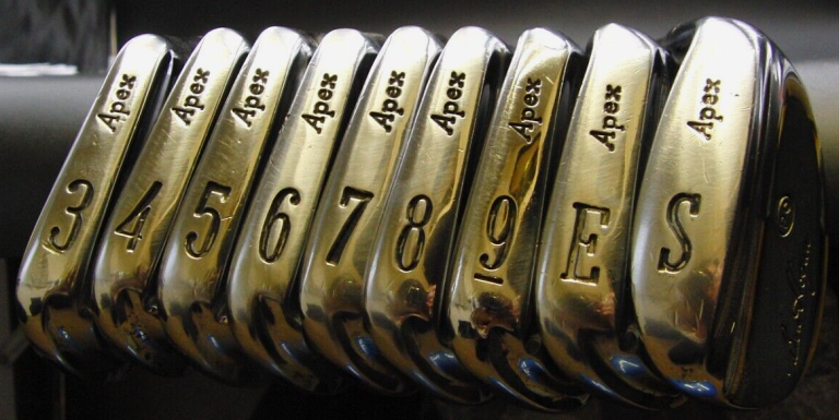 Set Of 9 X Ben Hogan PC Apex Irons 3-SW Stiff Steel Shafts Hogan Grips 6 Set Of 9 X Ben Hogan PC Apex Irons 3-SW Stiff Steel Shafts Hogan Grips - Image 4