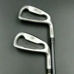 Japanese Set Of 2 X Tsuruya ONESIDER EZ Irons 6 & 7 Stiff Graphite Shafts