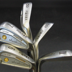 Ladies Set Of 5 X Hiro Honma LB-606 H&F Ladies Irons 6-10 Ladies Graphite Shafts