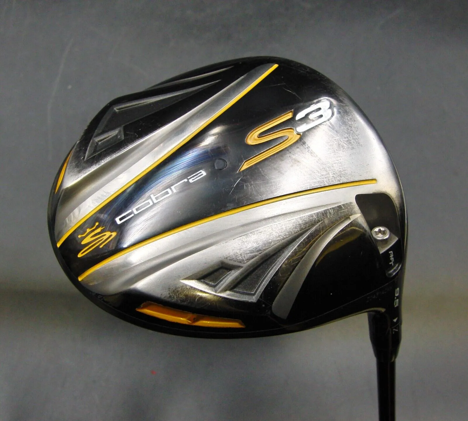 Cobra S3 9.5° Driver Stiff Graphite Shaft ISG Grip 3 Cobra S3 9.5° Driver Stiff Graphite Shaft ISG Grip