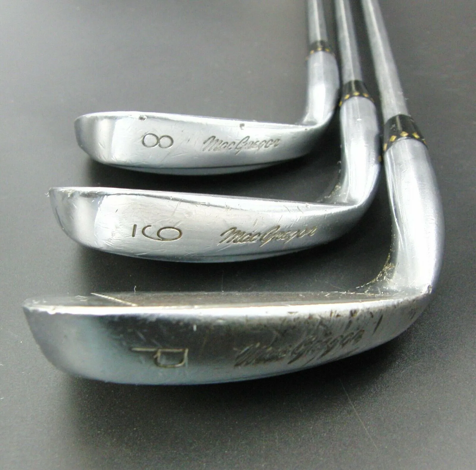 Set Of 7 X MacGregor VIP V-FOIL Irons 4-PW Stiff Steel Shafts Golf Pride Grips 7 Set Of 7 X MacGregor VIP V-FOIL Irons 4-PW Stiff Steel Shafts Golf Pride Grips - Image 5