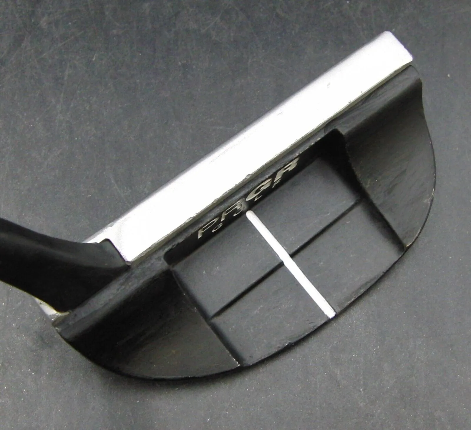 Japanese PRGR Golf Silver-Blade 02 Rubber Insert Putter 87.5cm Steel Shaft 5 Japanese PRGR Golf Silver-Blade 02 Rubber Insert Putter 87.5cm Steel Shaft - Image 3