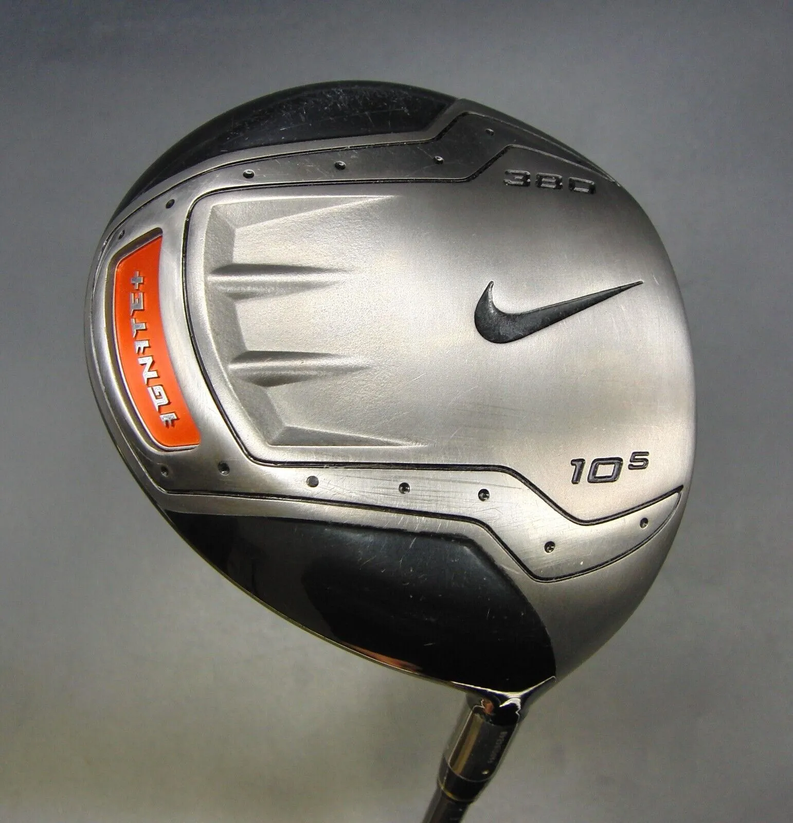 Nike 380cc Ignite+ 10.5° Driver Regular Graphite Shaft Nike Grip 3 Nike 380cc Ignite+ 10.5° Driver Regular Graphite Shaft Nike Grip