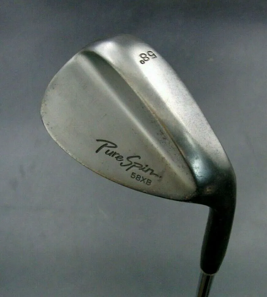 PureSpin Raw 58 X B 58° Sand Wedge Regular Steel Shaft PureSpin Grip 3 PureSpin Raw 58 X B 58° Sand Wedge Regular Steel Shaft PureSpin Grip