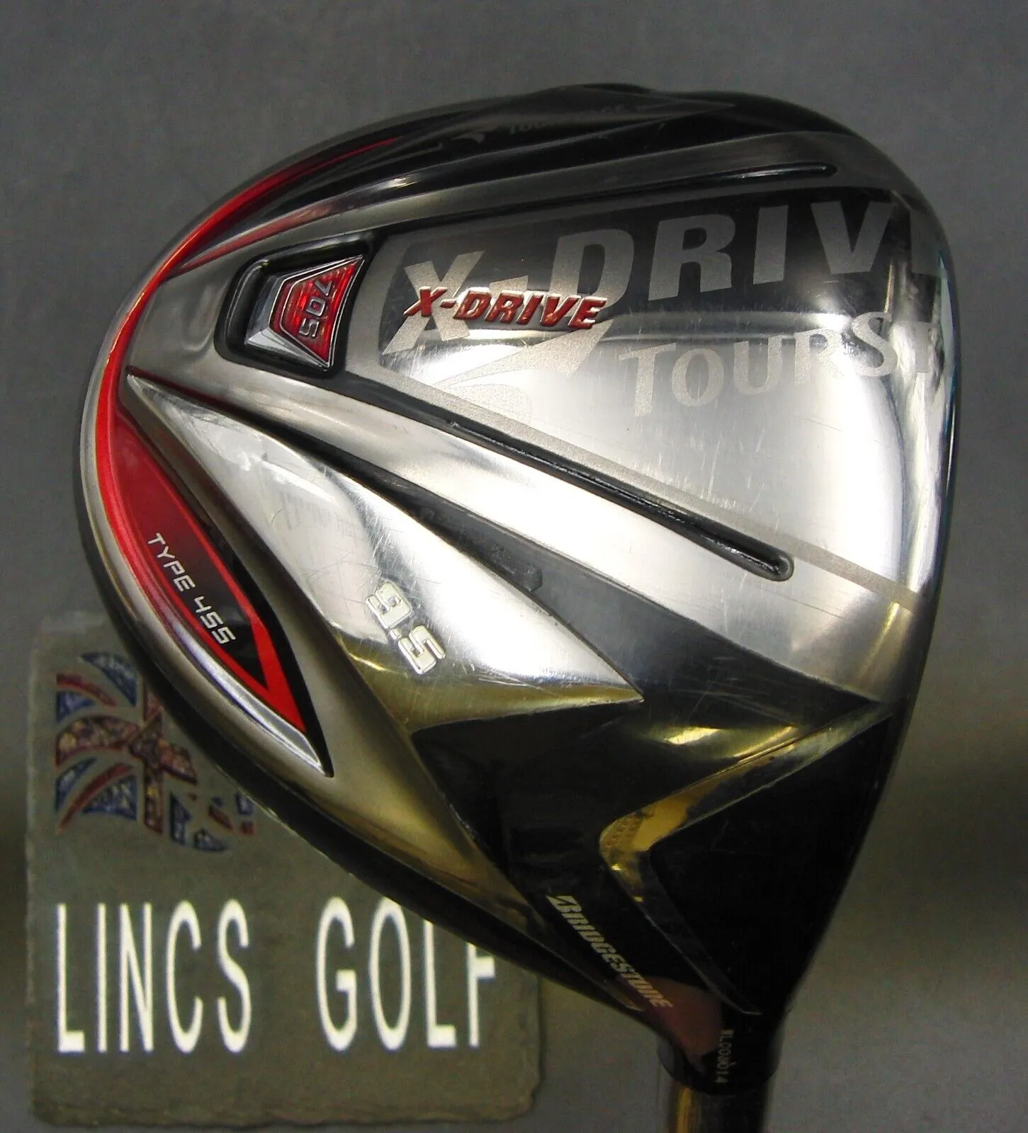 Bridgestone X Drive 705 Tourstage Type 455 9.5° Driver Stiff Graphite Shaft 3 Bridgestone X Drive 705 Tourstage Type 455 9.5° Driver Stiff Graphite Shaft