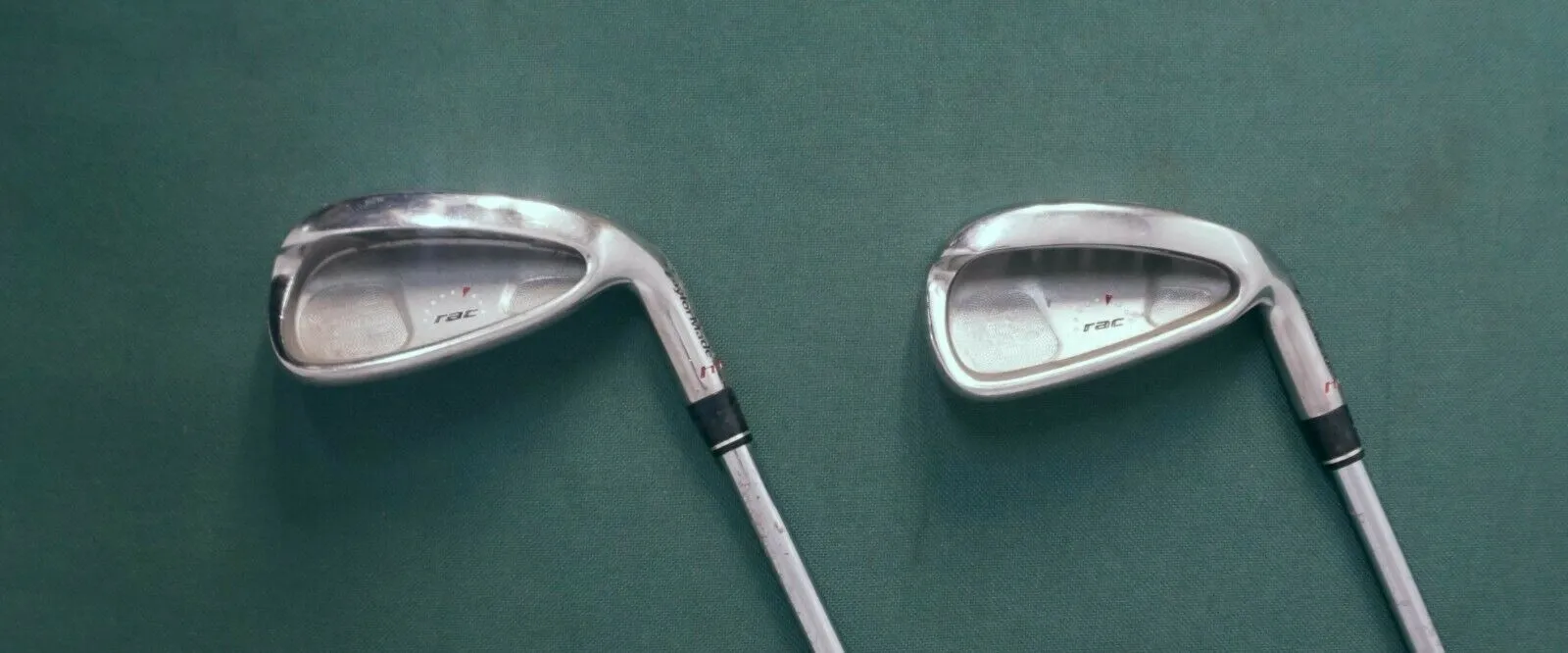 Set Of 2 X TaylorMade RAC 6 & 8 Irons Uniflex Steel Shafts TaylorMade Grips 3 Set Of 2 X TaylorMade RAC 6 & 8 Irons Uniflex Steel Shafts TaylorMade Grips