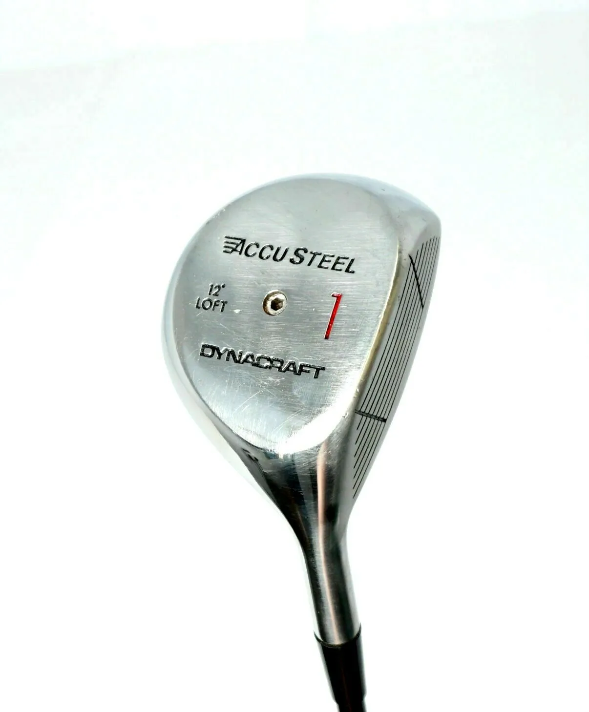 Vintage Dynacraft AccuSteel 12 Degree Driver Stiff Graphite Shaft 3 Vintage Dynacraft AccuSteel 12 Degree Driver Stiff Graphite Shaft
