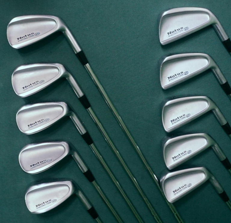 Set Of 10 X Mizuno Notus Synchro Turn Irons 3-SW + F Wedge Stiff Steel Shafts 4 Set Of 10 X Mizuno Notus Synchro Turn Irons 3-SW + F Wedge Stiff Steel Shafts - Image 2