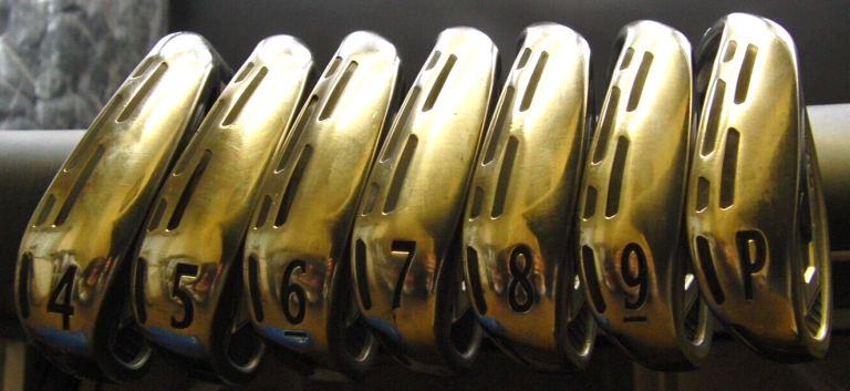 Set Of 7 X Wilson Staff C300 Irons 4-PW Stiff Steel Shafts JMX Ultralite Grips 6 Set Of 7 X Wilson Staff C300 Irons 4-PW Stiff Steel Shafts JMX Ultralite Grips - Image 4