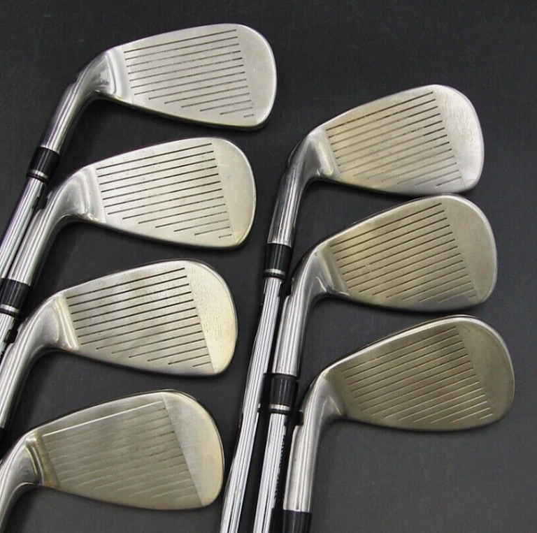 Set Of 7 X Wilson Staff C300 Irons 4-PW Stiff Steel Shafts JMX Ultralite Grips 5 Set Of 7 X Wilson Staff C300 Irons 4-PW Stiff Steel Shafts JMX Ultralite Grips - Image 3