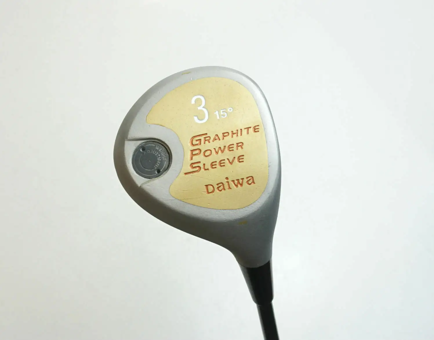 Refinished Daiwa Graphite Power Sleeve 15 Degree 3 Wood Regular Graphite Shaft 3 Refinished Daiwa Graphite Power Sleeve 15 Degree 3 Wood Regular Graphite Shaft