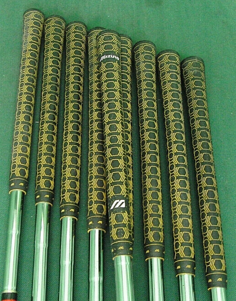 Set Of 9 X Mizuno Gold Medal Irons 3-SW Regular Steel Shafts Mizuno Grips 8 Set Of 9 X Mizuno Gold Medal Irons 3-SW Regular Steel Shafts Mizuno Grips - Image 6