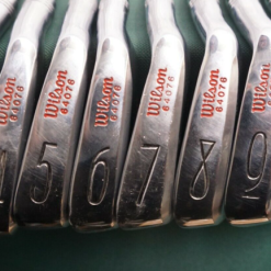 Vintage Set Of 8 X Wilson Mickey Wright Autograph Irons 3-PW Senior Steel Shafts -Clubs Sales Shop 32 a4f889ba 502e 4ee8 bb6b e982dcf7ce58