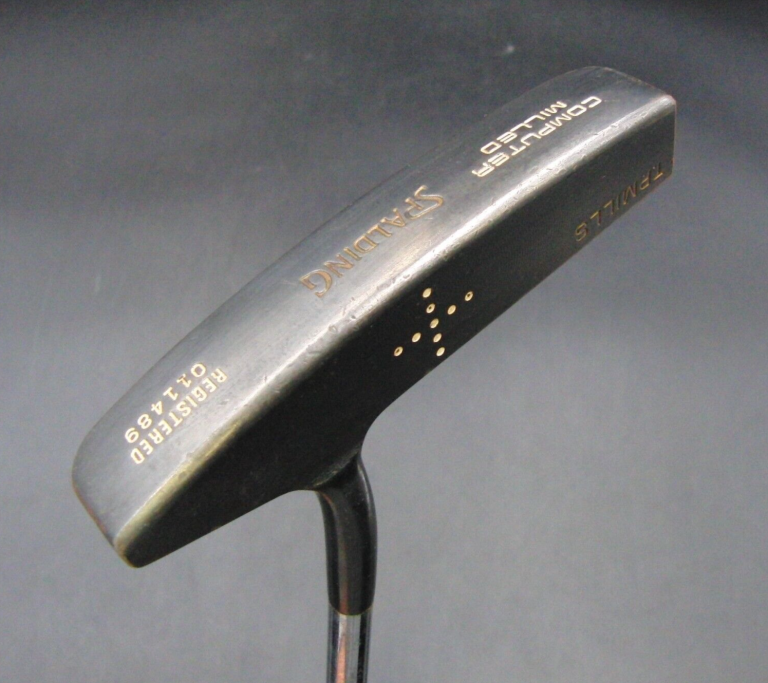 Spalding T.P. Mills Computer Milled 011489 TPM Putter Steel Shaft Length 90cm 10 Spalding T.P. Mills Computer Milled 011489 TPM Putter Steel Shaft Length 90cm - Image 8