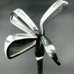 Set Of 4 X Mizuno MP30 Irons 3 4 5 & 6 Stiff Steel Shafts