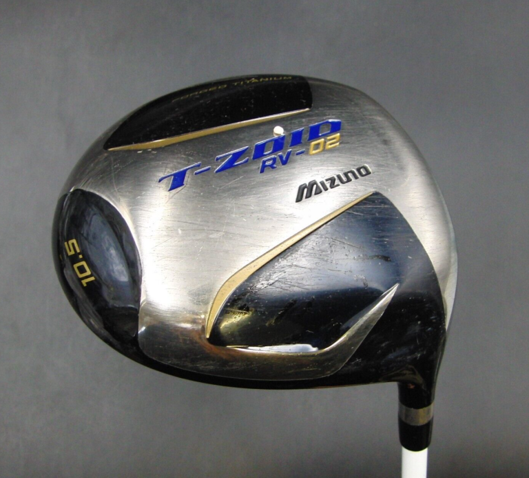 Japanese Mizuno T-Zoid RV-02 10.5° Driver Regular Graphite Shaft Mizuno Grip 3 Japanese Mizuno T-Zoid RV-02 10.5° Driver Regular Graphite Shaft Mizuno Grip