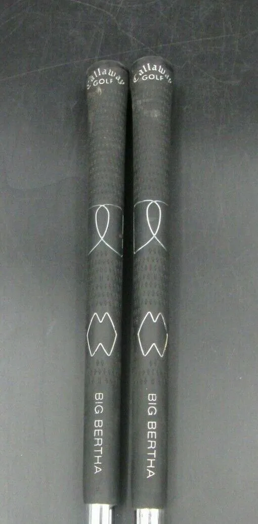 Set 2 X Callaway STEELHEAD X14 3 & 4 Irons Regular Steel Shafts 8 Set 2 X Callaway STEELHEAD X14 3 & 4 Irons Regular Steel Shafts - Image 6