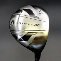 Yamaha Inpres X 18° 5 Wood Stiff Graphite Shaft Inpres Golf Grip