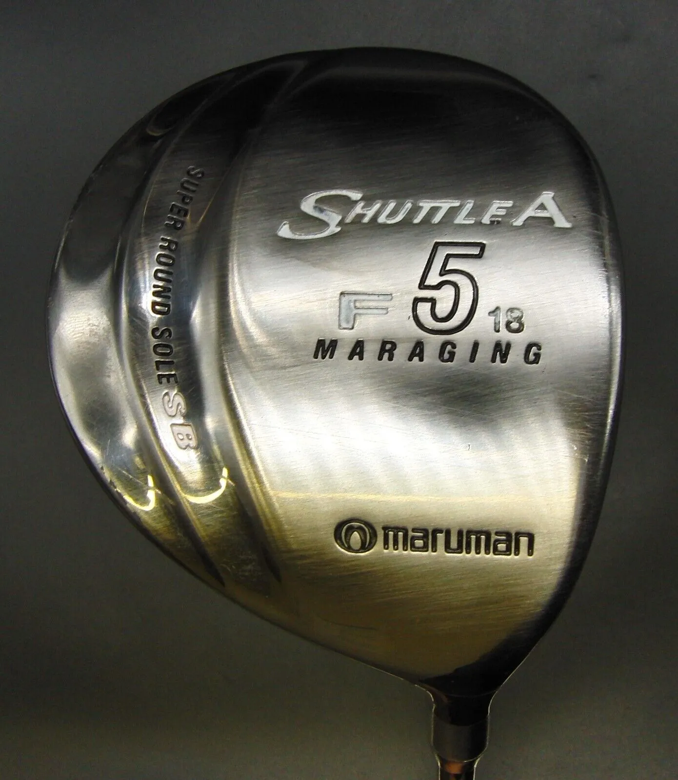 Ladies Japanese Maruman Shuttle A Maraging 18° F 5 Wood Ladies Graphite Shaft 3 Ladies Japanese Maruman Shuttle A Maraging 18° F 5 Wood Ladies Graphite Shaft