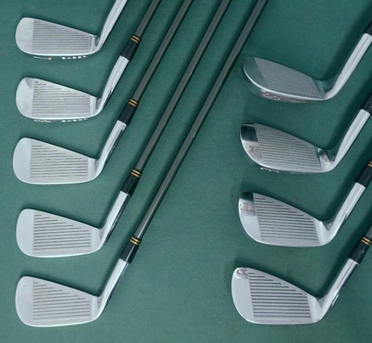 Collectors Set Of 9 X Ben Hogan Saber Forged GS Irons 3-SW Regular Graphite 5 Collectors Set Of 9 X Ben Hogan Saber Forged GS Irons 3-SW Regular Graphite - Image 3
