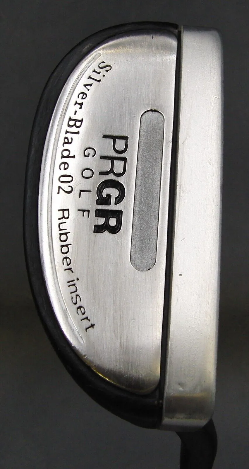 Japanese PRGR Golf Silver-Blade 02 Rubber Insert Putter 87.5cm Steel Shaft 7 Japanese PRGR Golf Silver-Blade 02 Rubber Insert Putter 87.5cm Steel Shaft - Image 5