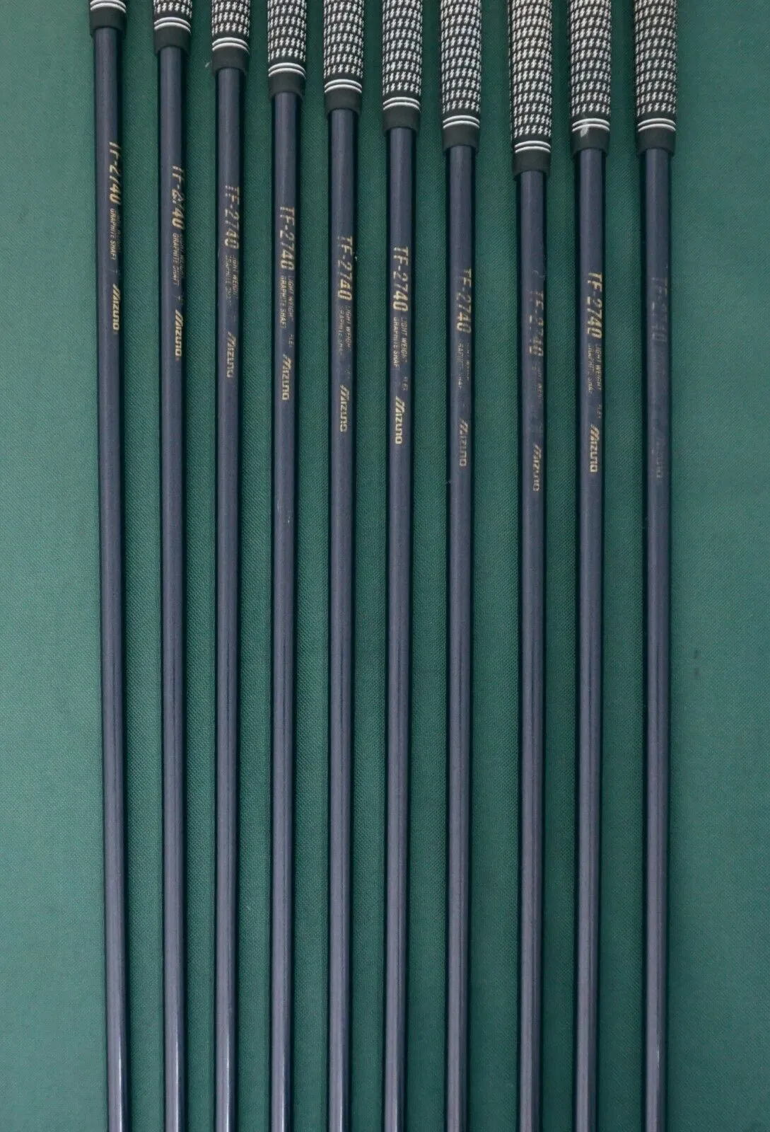 Set 10 X Mizuno Zephyr Irons 3-SW + F Wedge Extra Stiff Graphite Shafts 6 Set 10 X Mizuno Zephyr Irons 3-SW + F Wedge Extra Stiff Graphite Shafts - Image 4