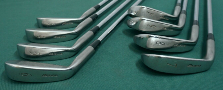 Set Of 8 X Mizuno MX11 T-Zoid Irons 3-PW Regular Steel Shafts Mizuno Grips 6 Set Of 8 X Mizuno MX11 T-Zoid Irons 3-PW Regular Steel Shafts Mizuno Grips - Image 4