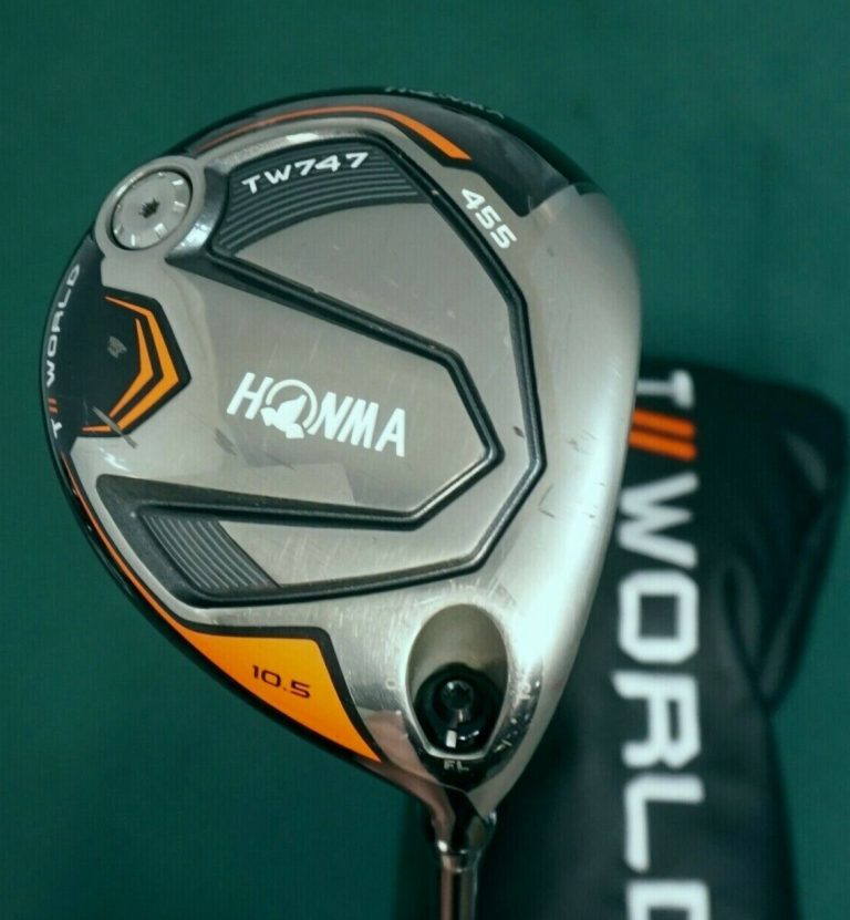 Honma T World TW747 455 10.5° Driver Stiff Graphite Shaft Honma Grip + HC +Tool 3 Honma T World TW747 455 10.5° Driver Stiff Graphite Shaft Honma Grip + HC +Tool