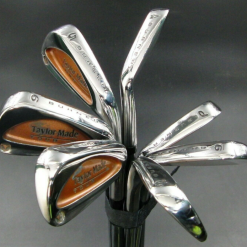 Refurbished Set Of 7 X TaylorMade Burner Tour Irons 4-PW Stiff Steel Shafts