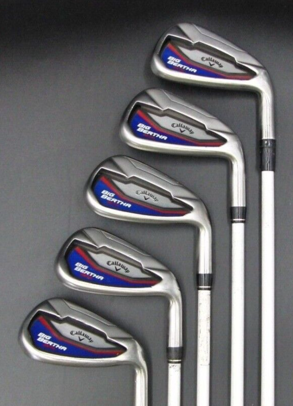 Set Of 5 X Callaway Big Bertha Beta Irons 6-PW Regular Graphite Shafts 4 Set Of 5 X Callaway Big Bertha Beta Irons 6-PW Regular Graphite Shafts - Image 2