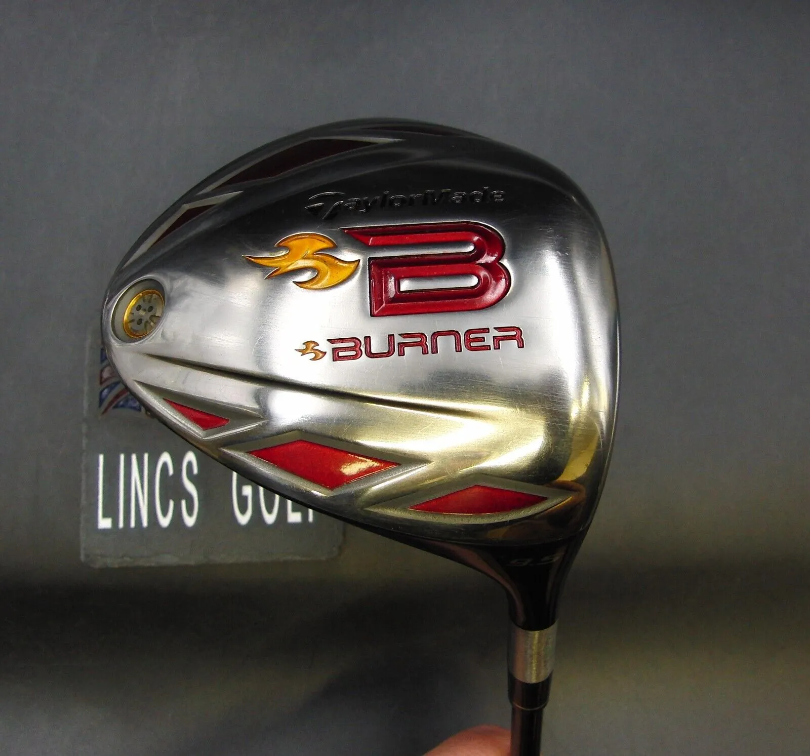 Taylormade Burner 9.5° Driver Stiff Graphite Shaft Black Grip 3 Taylormade Burner 9.5° Driver Stiff Graphite Shaft Black Grip