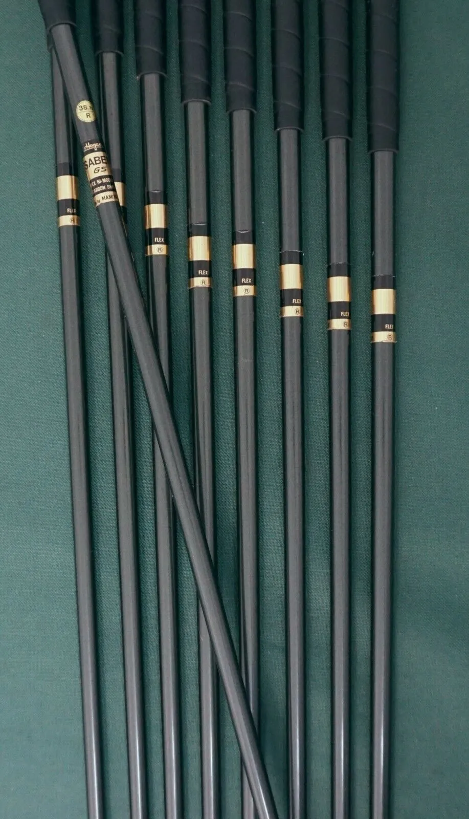 Collectors Set Of 9 X Ben Hogan Saber Forged GS Irons 3-SW Regular Graphite 7 Collectors Set Of 9 X Ben Hogan Saber Forged GS Irons 3-SW Regular Graphite - Image 5