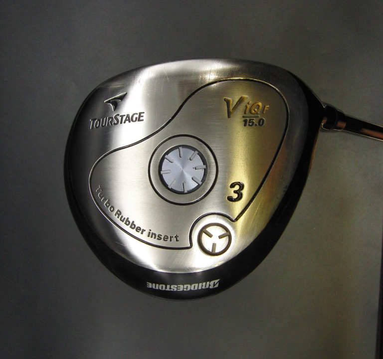 Bridgestone TourStage ViQ 15.0° 3 Wood Regular Graphite Shaft Tourstage Grip 3 Bridgestone TourStage ViQ 15.0° 3 Wood Regular Graphite Shaft Tourstage Grip