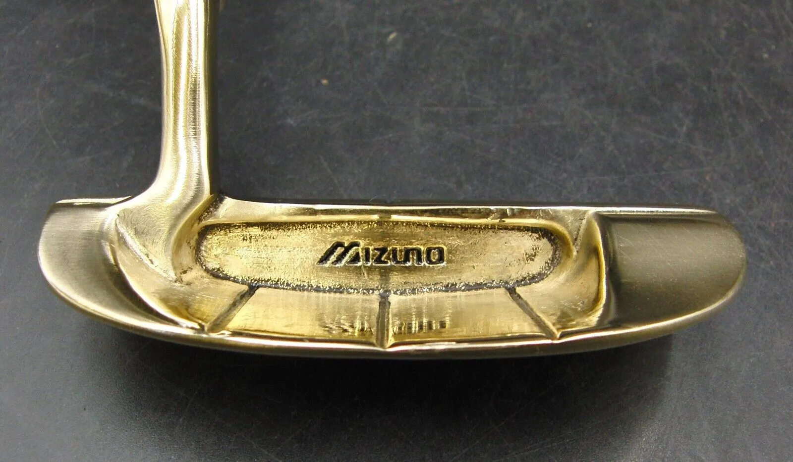 Polished Mizuno 0803 Putter 88cm Long Steel Shaft Toward The Hole Grip 3 Polished Mizuno 0803 Putter 88cm Long Steel Shaft Toward The Hole Grip