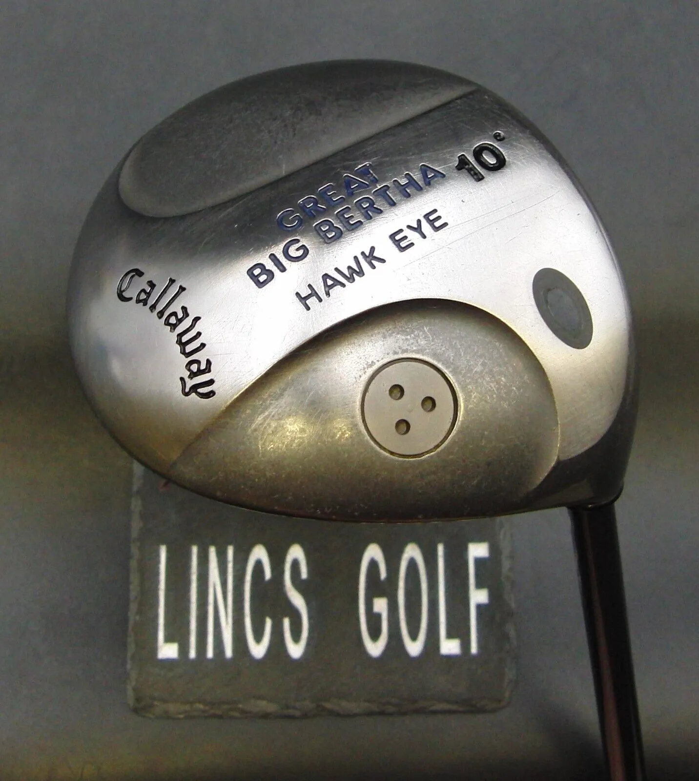 Callaway Great Big Bertha Hawk Eye 10° Driver Regular Graphite Shaft 3 Callaway Great Big Bertha Hawk Eye 10° Driver Regular Graphite Shaft